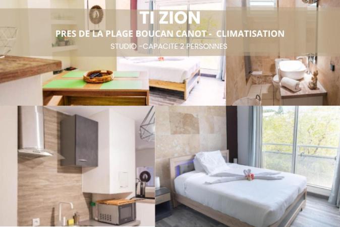 Ti Zion - Studio-Pres De La Plage By Sister Home Saint-Gilles-les Bains Dış mekan fotoğraf